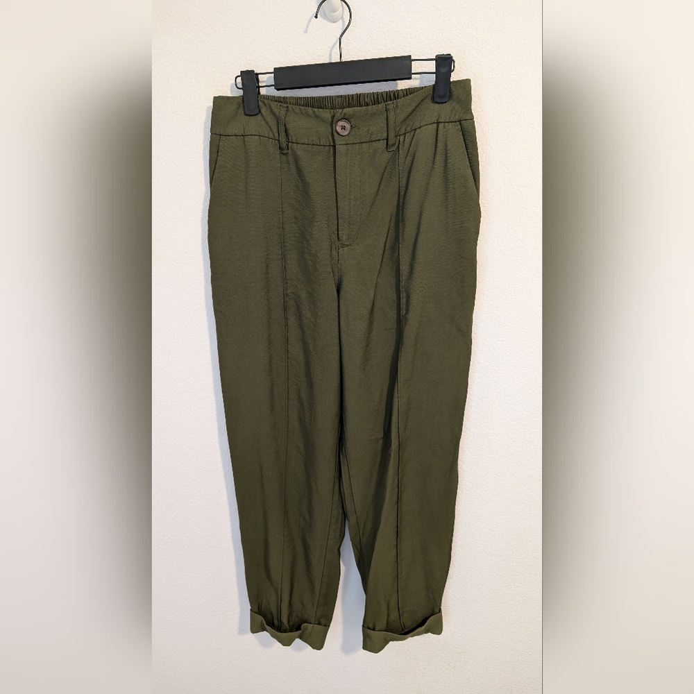 A New Day Olive Slim Ankle Pants